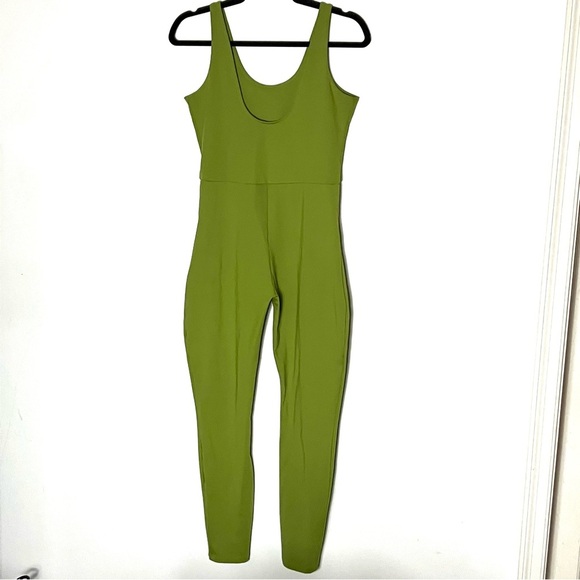 girlfriend collective Scoop Unitard Ivy Large - Picture 7 of 7